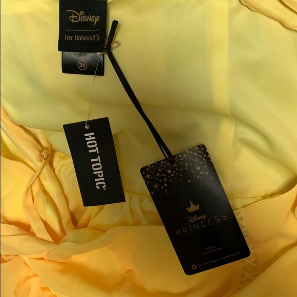 DISNEY HOT TOPIC Beauty & the Beast BELLE DRESS! - Picture 5 of 5